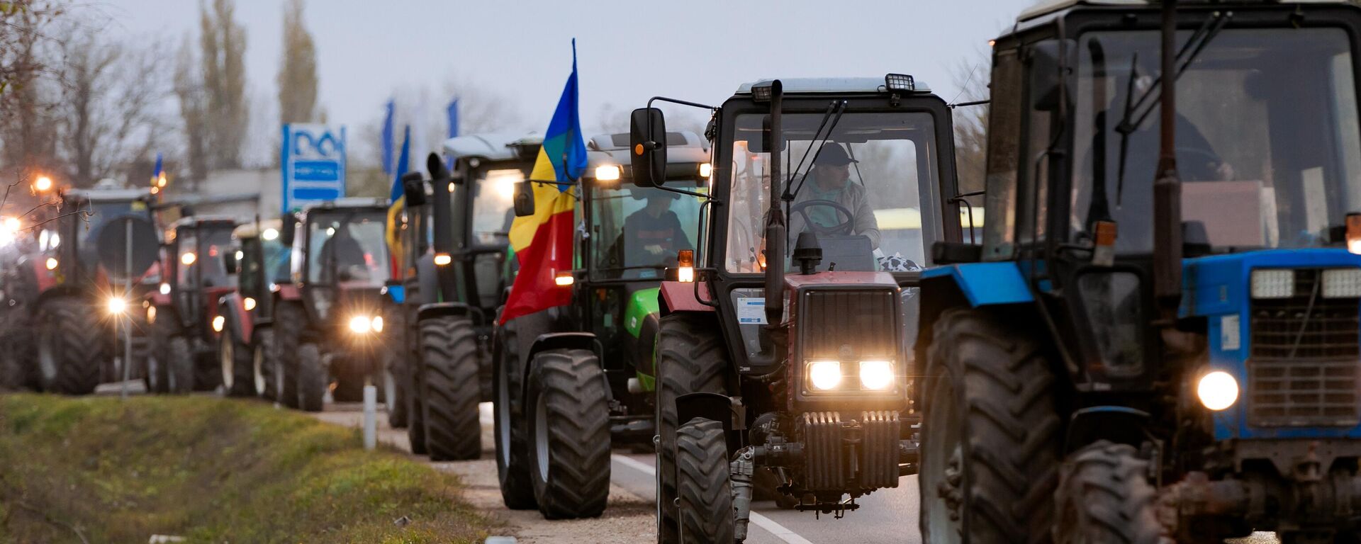 Протест фермеров в Молдове, 22.11.2023 - Sputnik Молдова, 1920, 08.02.2024