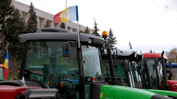 Протесты фермеров в Молдове: аграрии намерены встретиться с руководством МВД - Sputnik Молдова