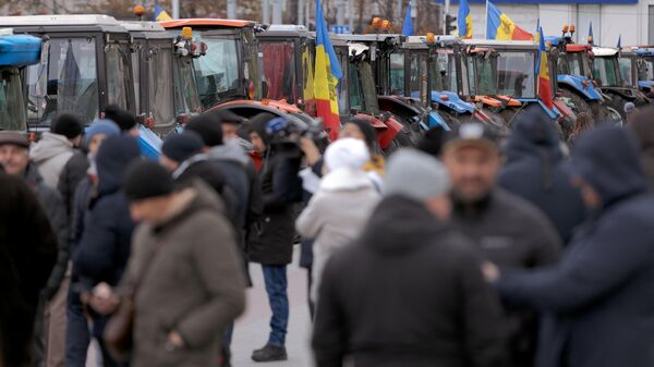 Протест фермеров в Молдове - Sputnik Молдова