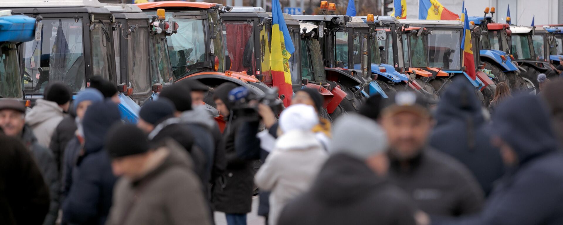 Протест фермеров в Молдове, 24.11.2023 - Sputnik Молдова, 1920, 28.03.2024