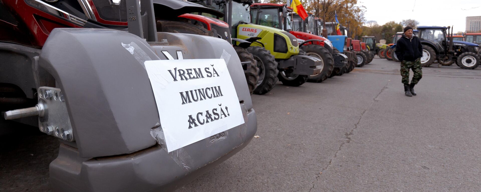 Протест фермеров в Молдове, 24.11.2023 - Sputnik Молдова, 1920, 25.11.2023
