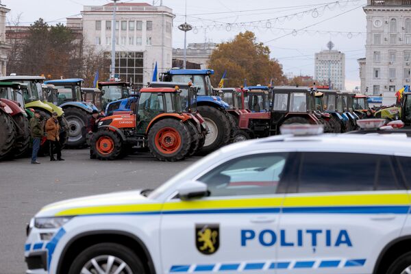 Протест аграриев продолжается. - Sputnik Молдова