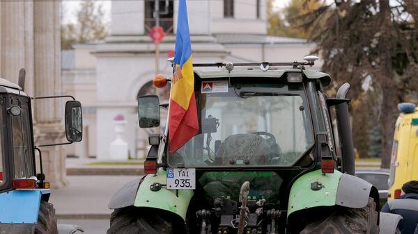 Protestul fermierilor moldoveni - Sputnik Moldova