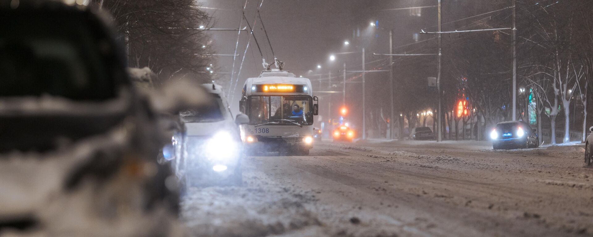 Последствия снегопада в Кишиневе - Sputnik Молдова, 1920, 09.01.2026