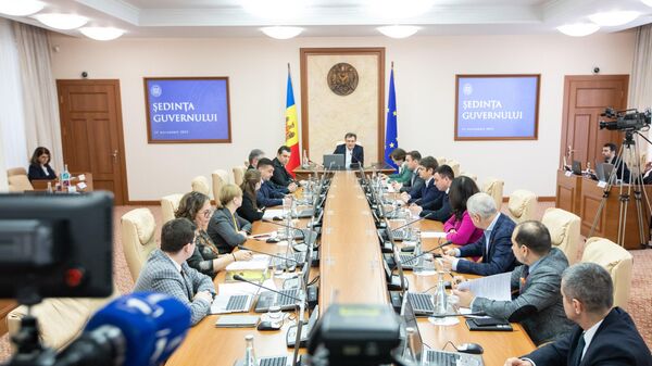 Заседание правительства Молдовы 29.11.2023 - Sputnik Молдова