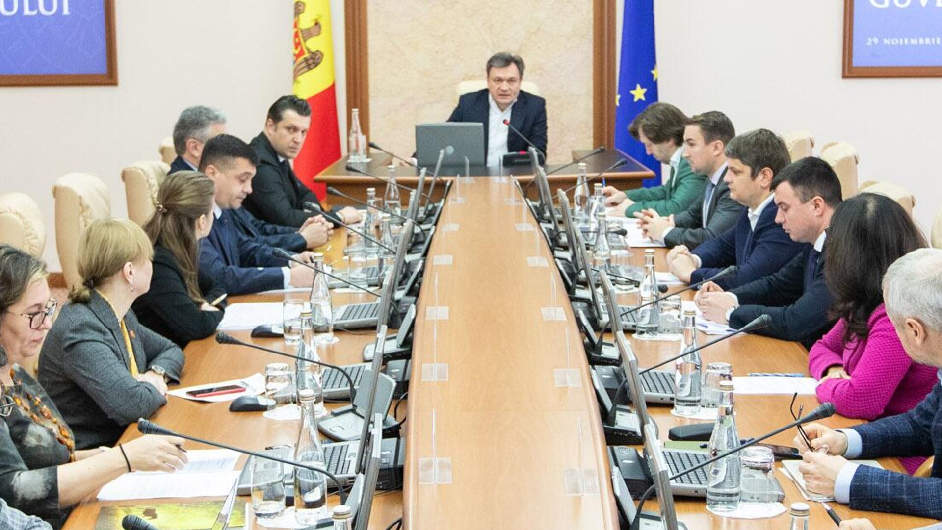 Заседание правительства Молдовы 29.11.2023 - Sputnik Молдова, 1920, 29.11.2023