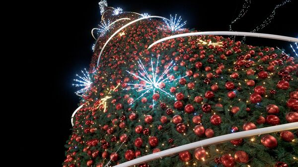 Открытие новогодней елки в центре Кишинева - Sputnik Moldova