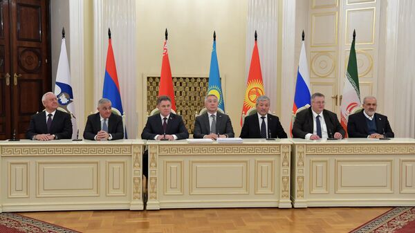 Semnarea acordului de liber schimb dintre țările Uniunii Economice Eurasiatice și Iran - Sputnik Moldova