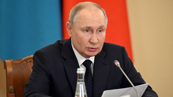 25 decembrie 2023, Vladimir Putin la Consiliul Economic Suprem al Uniuniii Economice Eurasiatice - Sputnik Moldova