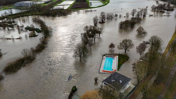 Inundații în Germania - Sputnik Moldova