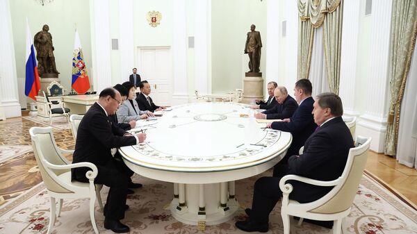 Президент РФ В. Путин встретился с главой МИД КНДР Цой Сон Хи - Sputnik Молдова