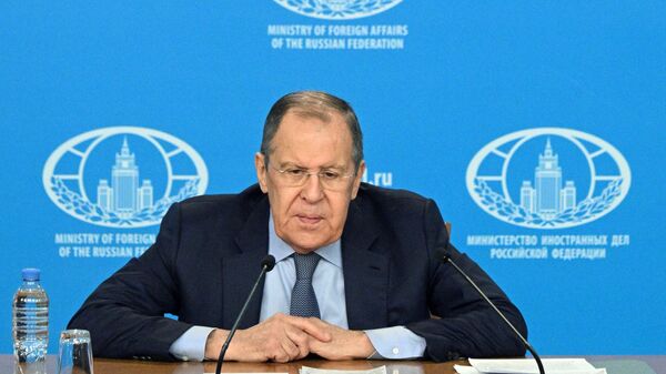 Serghei Lavrov, conferință de presă la sediul ONU de la New York - Sputnik Moldova