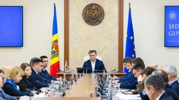 Ședința a Guvernului - Sputnik Moldova