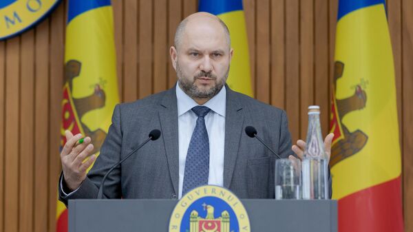 Пресс-конференция министра энергетики Республики Молдова Виктора Парликова и европейского комиссара по энергетике Кадри Симсон - Sputnik Moldova