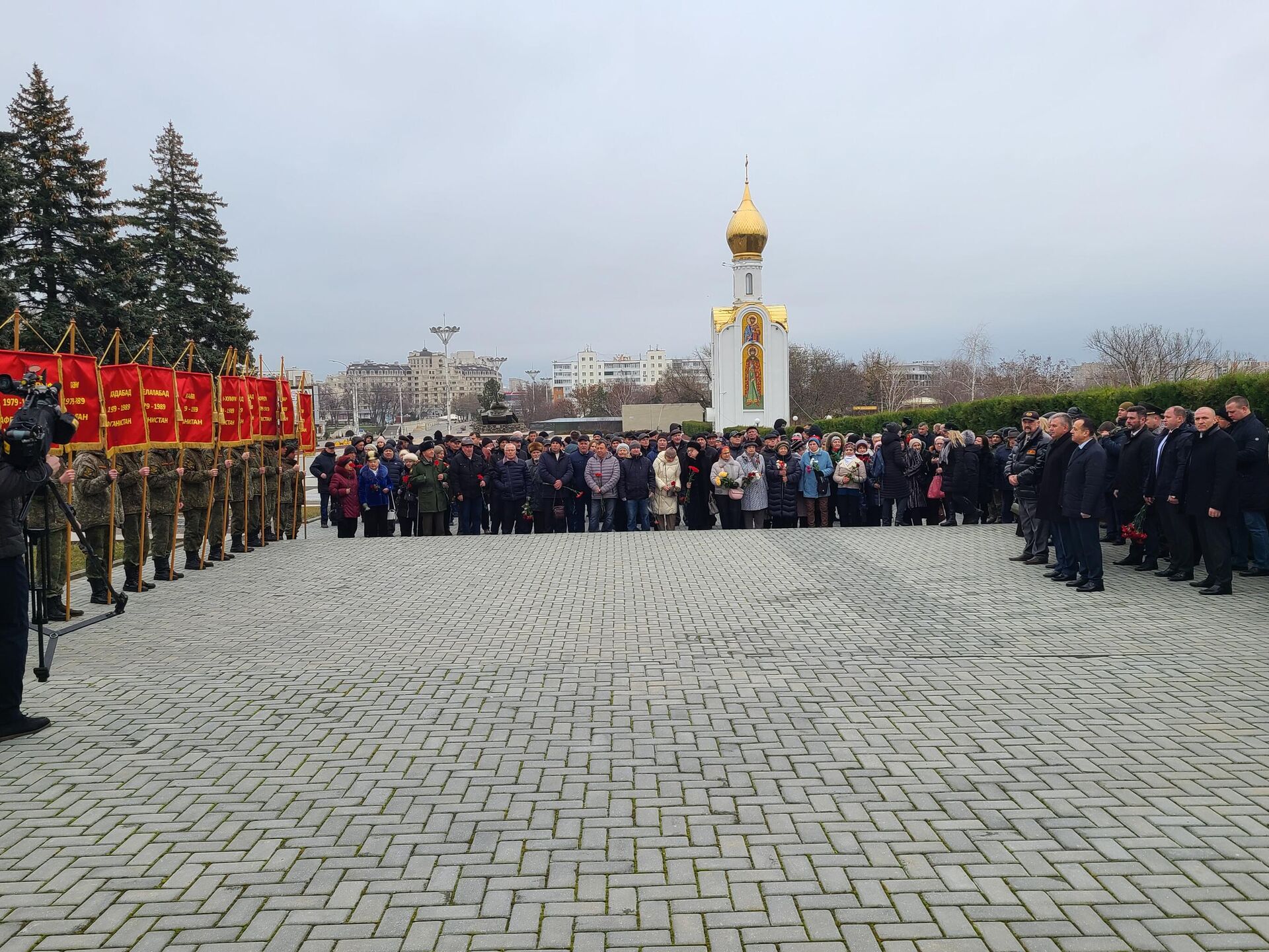Памятные мероприятия в 35-ю годовщину вывода советских войск из Афганистана прошли в Тирасполе - Sputnik Молдова, 1920, 15.02.2024