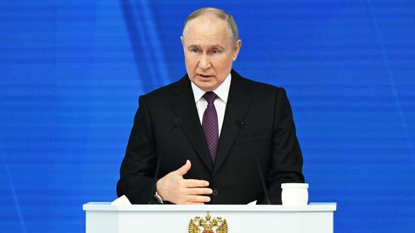 Discursul președintelui rus Vladimir Putin în fața Adunării Federale - Sputnik Moldova