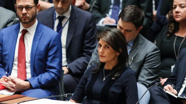 Nikki Haley la ONU - Sputnik Moldova