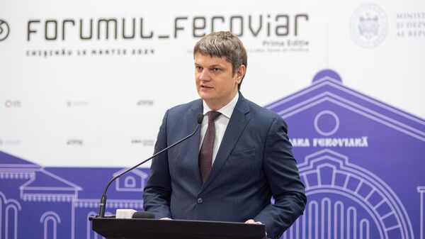 Ministrul Andrei Spânu a participat la Forumul feroviar - Sputnik Moldova