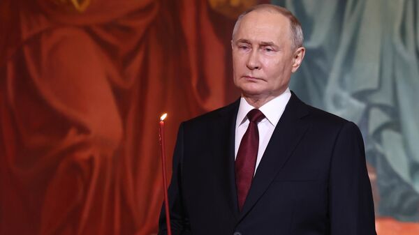 Владимир Путин поздравил россиян с праздником Пасхи - Sputnik Молдова
