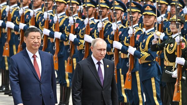 Президент Владимир Путин прибыл в Китай с официальным визитом - Sputnik Молдова