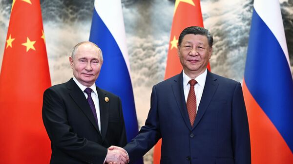 Президент Владимир Путин прибыл в Китай с официальным визитом - Sputnik Молдова
