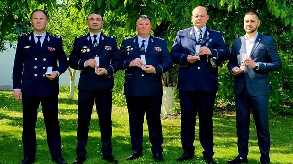 Сотрудники полиции Молдовы получили награды от посла Франции - Sputnik Молдова