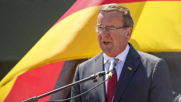 Ministrul apărării al Republicii Federale Germania, Boris Pistorius, în vizită oficială la Chișinău - Sputnik Moldova
