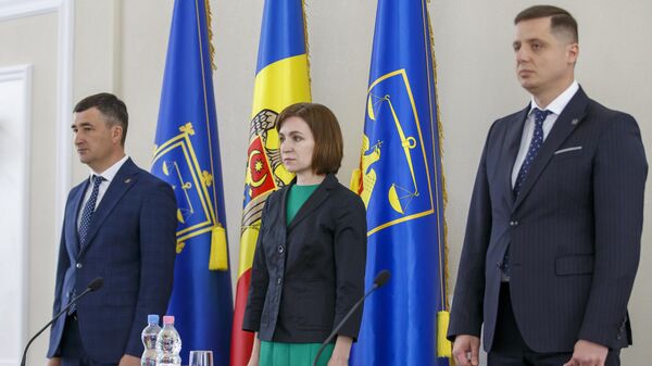 Ceremonia solemnă de numire în funcție a noului Procuror General, Ion Munteanu - Sputnik Moldova