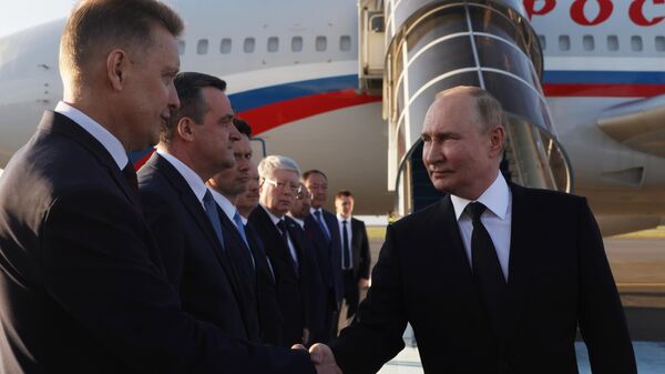 Президент России прилетел в Казахстан для участия в саммите ШОС - Sputnik Молдова