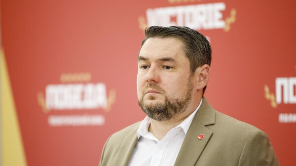 Брифинг представителей блока Победа - Sputnik Moldova
