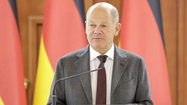 Vizita de lucru a cancelarului Germaniei, Olaf Scholz în Republica Moldova - Sputnik Moldova