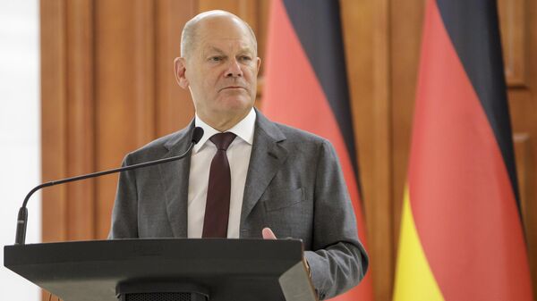 Vizita de lucru a cancelarului Germaniei, Olaf Scholz în Republica Moldova - Sputnik Moldova