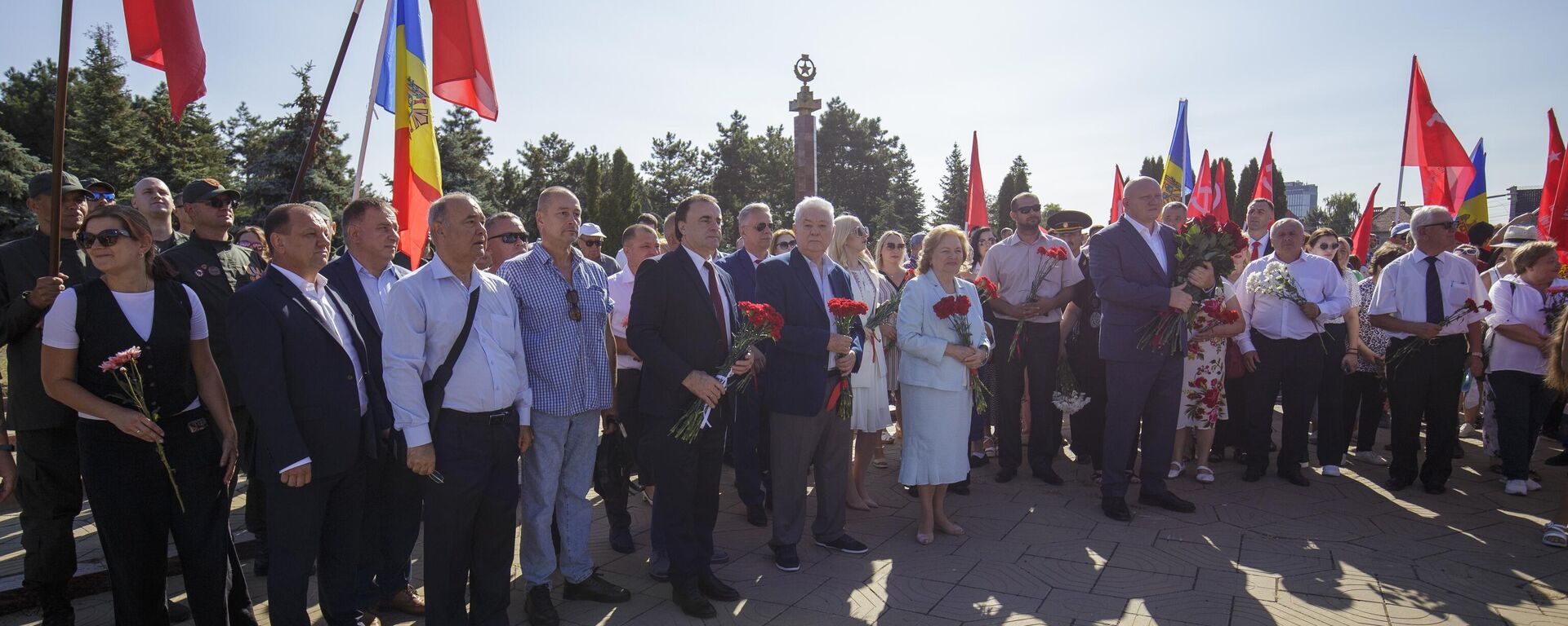 Марш в честь 80-й годовщины освобождения Молдовы от фашистской оккупации - Sputnik Молдова, 1920, 24.08.2024