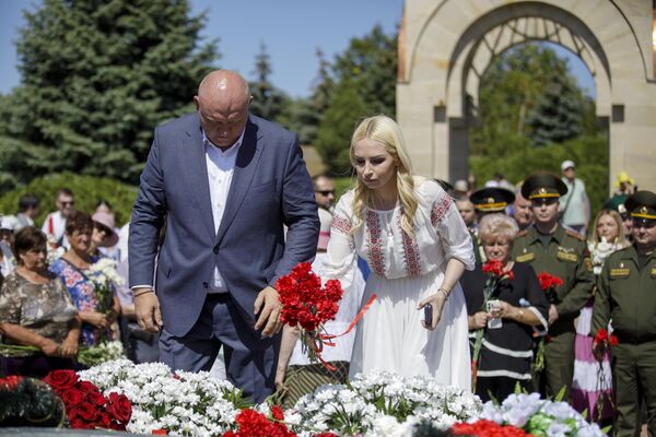 Годовщина освобождения Молдовы от фашизма – памятная церемония на Шерпенском плацдарме - Sputnik Молдова