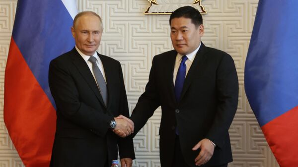 Vizita oficială a președintelui Vladimir Putin în Mongolia - Sputnik Moldova