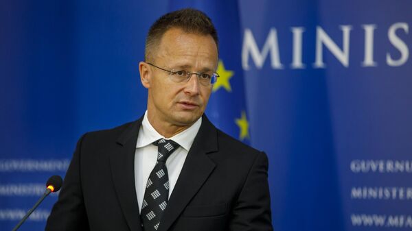 Vicepremierul Mihai Popșoi, ministru al afacerilor externe al Republicii Moldova s-a întâlnit la Chișinău cu omologul său ungar, Péter Szijjártó - Sputnik Moldova