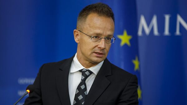 Vicepremierul Mihai Popșoi, ministru al afacerilor externe al Republicii Moldova s-a întâlnit la Chișinău cu omologul său ungar, Péter Szijjártó - Sputnik Moldova