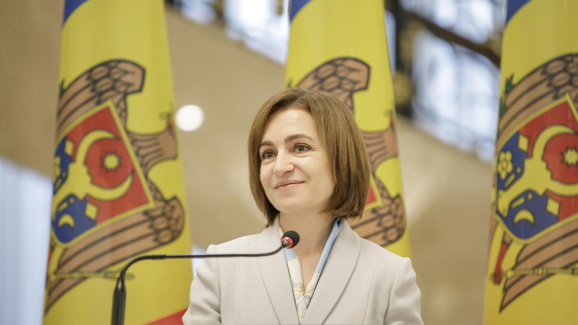 Președinta Maia Sandu, la întrevederea cu Președinta Comisiei Europene, Ursula von der Leyen - Sputnik Молдова, 1920, 20.02.2025