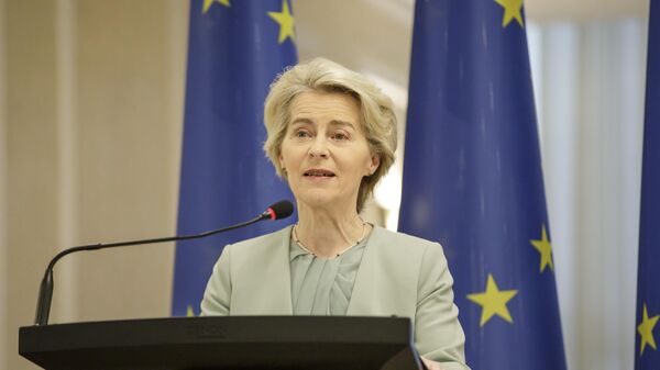 Președinta Maia Sandu, la întrevederea cu Președinta Comisiei Europene, Ursula von der Leyen - Sputnik Moldova