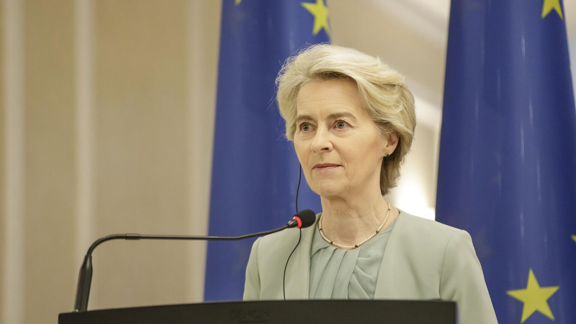 Președinta Maia Sandu, la întrevederea cu Președinta Comisiei Europene, Ursula von der Leyen - Sputnik Moldova, 1920, 03.04.2025