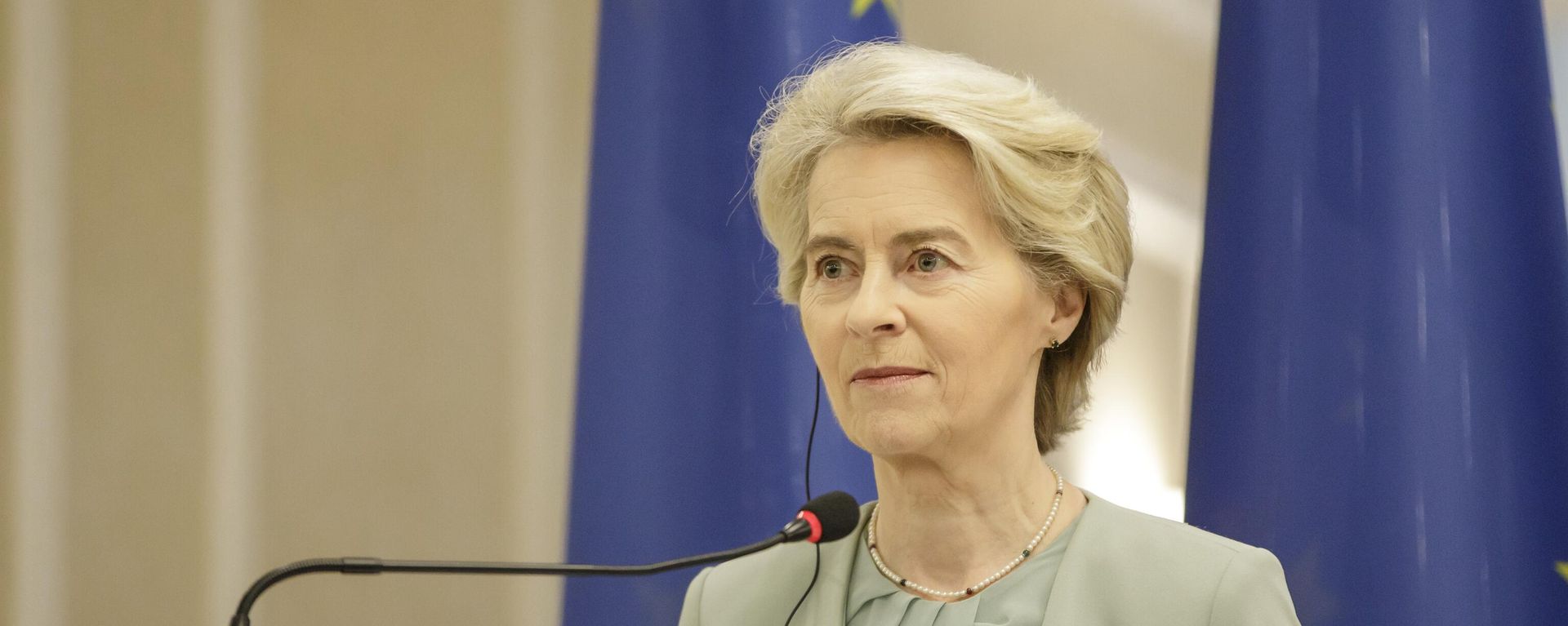 Președinta Maia Sandu, la întrevederea cu Președinta Comisiei Europene, Ursula von der Leyen - Sputnik Moldova, 1920, 14.07.2026