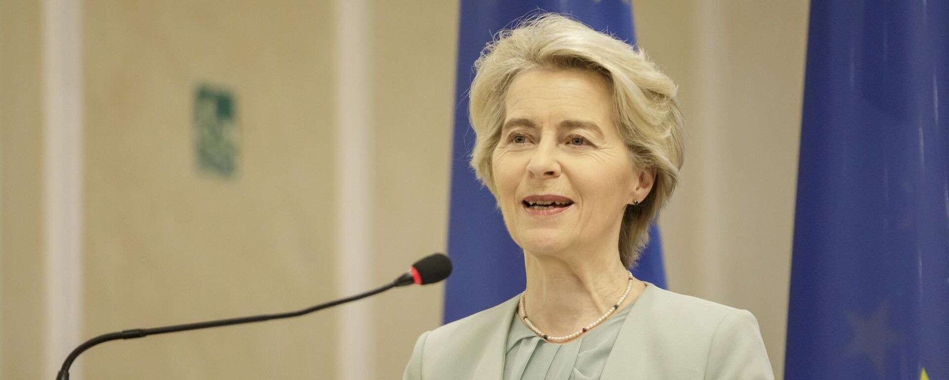 Președinta Maia Sandu, la întrevederea cu Președinta Comisiei Europene, Ursula von der Leyen - Sputnik Молдова, 1920, 18.03.2026