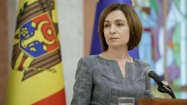 Президент Республики Молдова Майя Санду - Sputnik Moldova