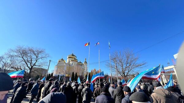 Митинг в Комрате против политики властей Молдовы - Sputnik Молдова