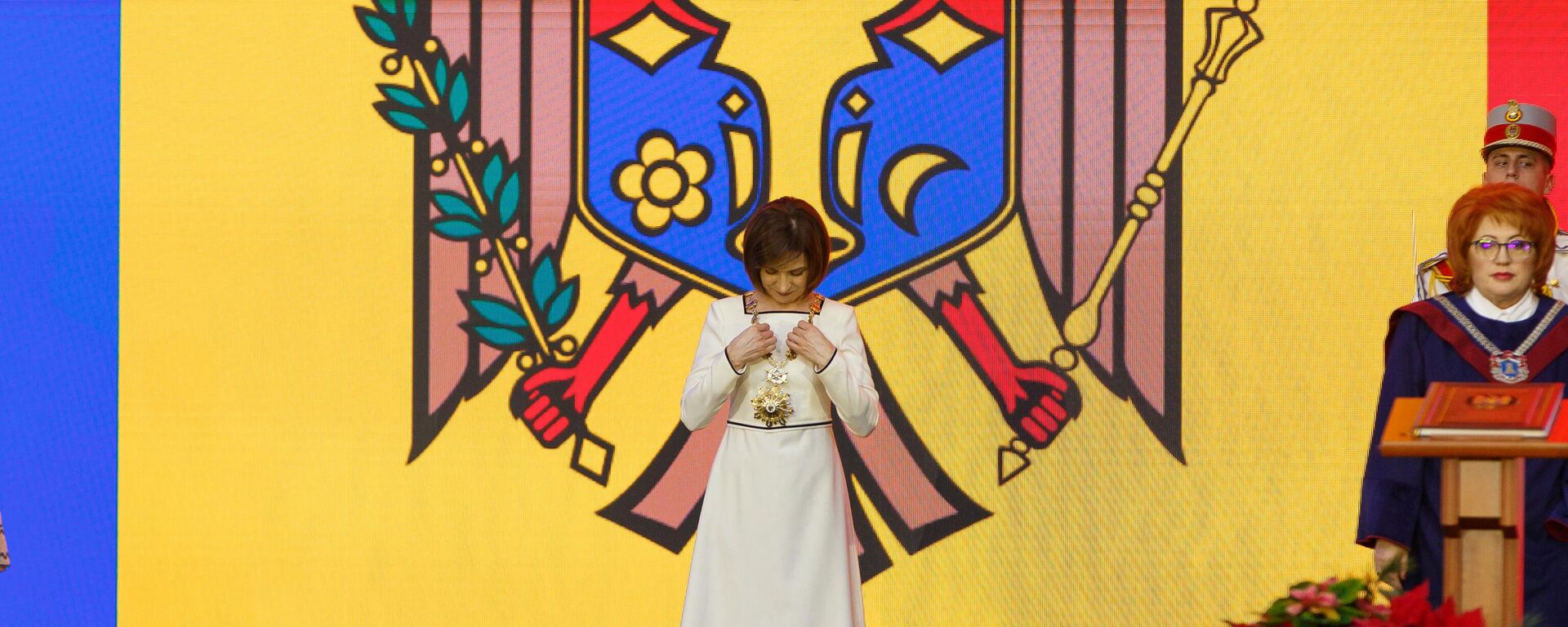 Гостинцы для Санду: что подарили президенту Молдовы за полгода - Sputnik Молдова, 1920, 08.07.2025