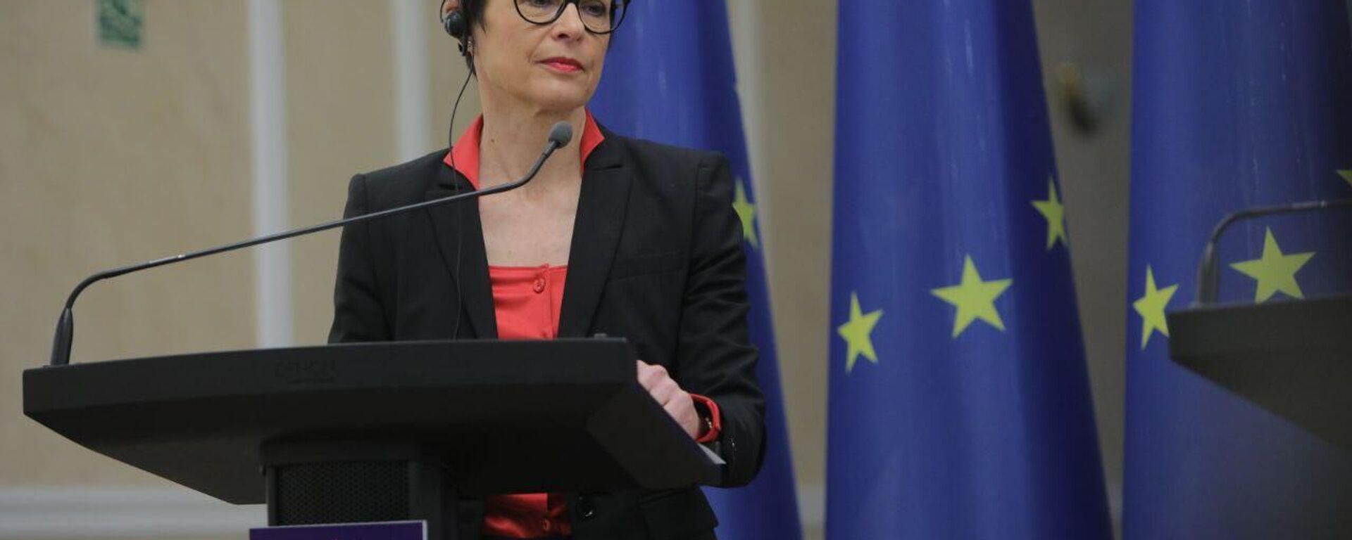 Европейский комиссар по вопросам расширения ЕС Марта Кос. - Sputnik Молдова, 1920, 04.02.2025