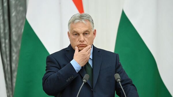 Президент РФ Владимир Путин встретился с премьер-министром Венгрии В. Орбаном - Sputnik Moldova