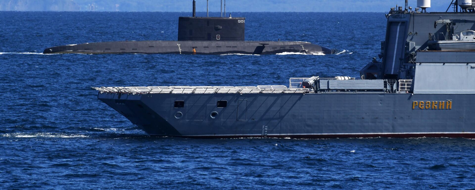 Показное учение в заливе Петра Великого в рамках СКШУ Океан-2024 - Sputnik Молдова, 1920, 31.03.2025