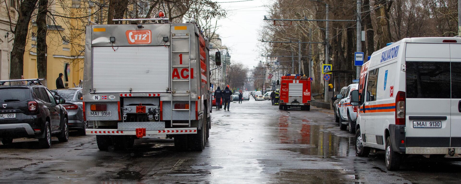 Масштабный пожар в центре Кишинева потушен - ГИЧС - Sputnik Молдова, 1920, 13.03.2025