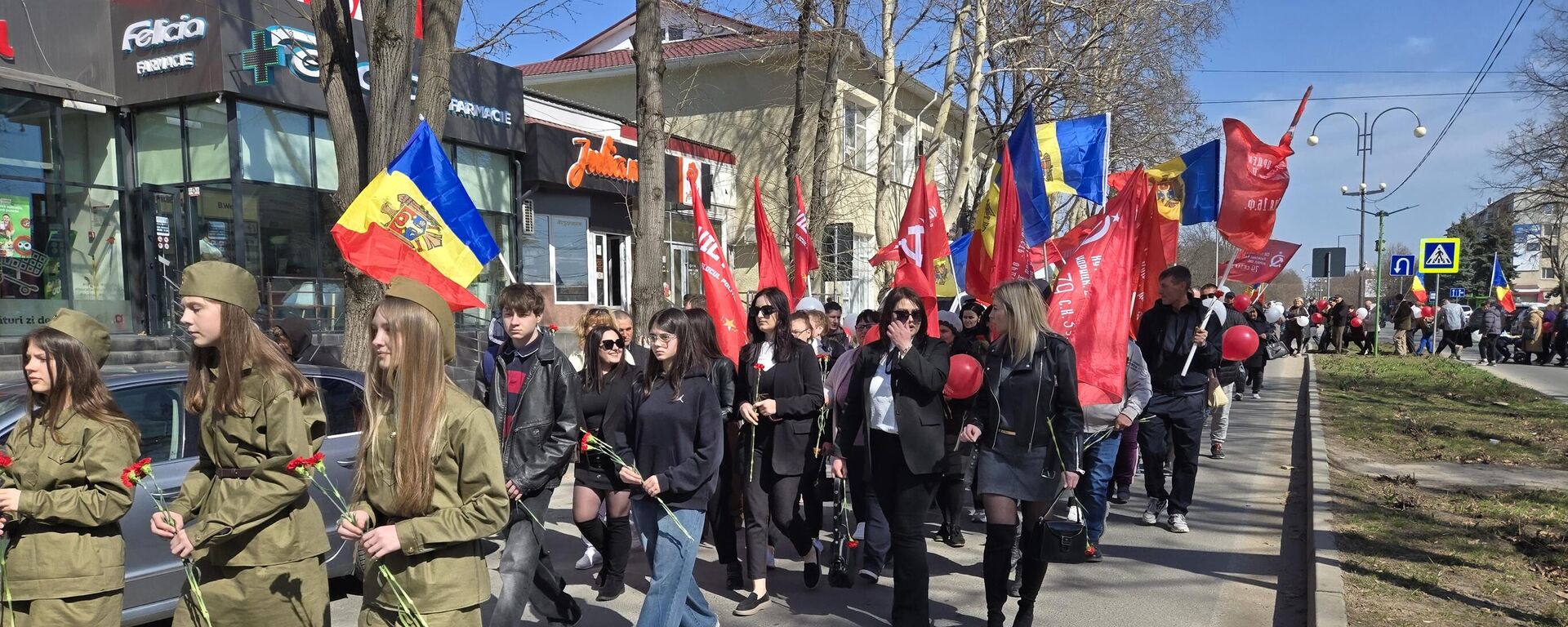 В Дрокии отпраздновали 81 годовщину освобождения от фашистских захватчиков - Sputnik Молдова, 1920, 22.03.2025